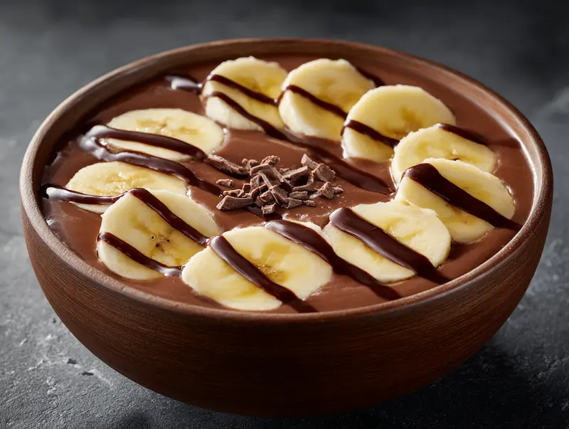 Chocolate Banana Recovery Bowl