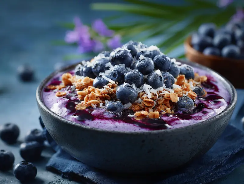 Blueberry Coconut Crunch Bowl