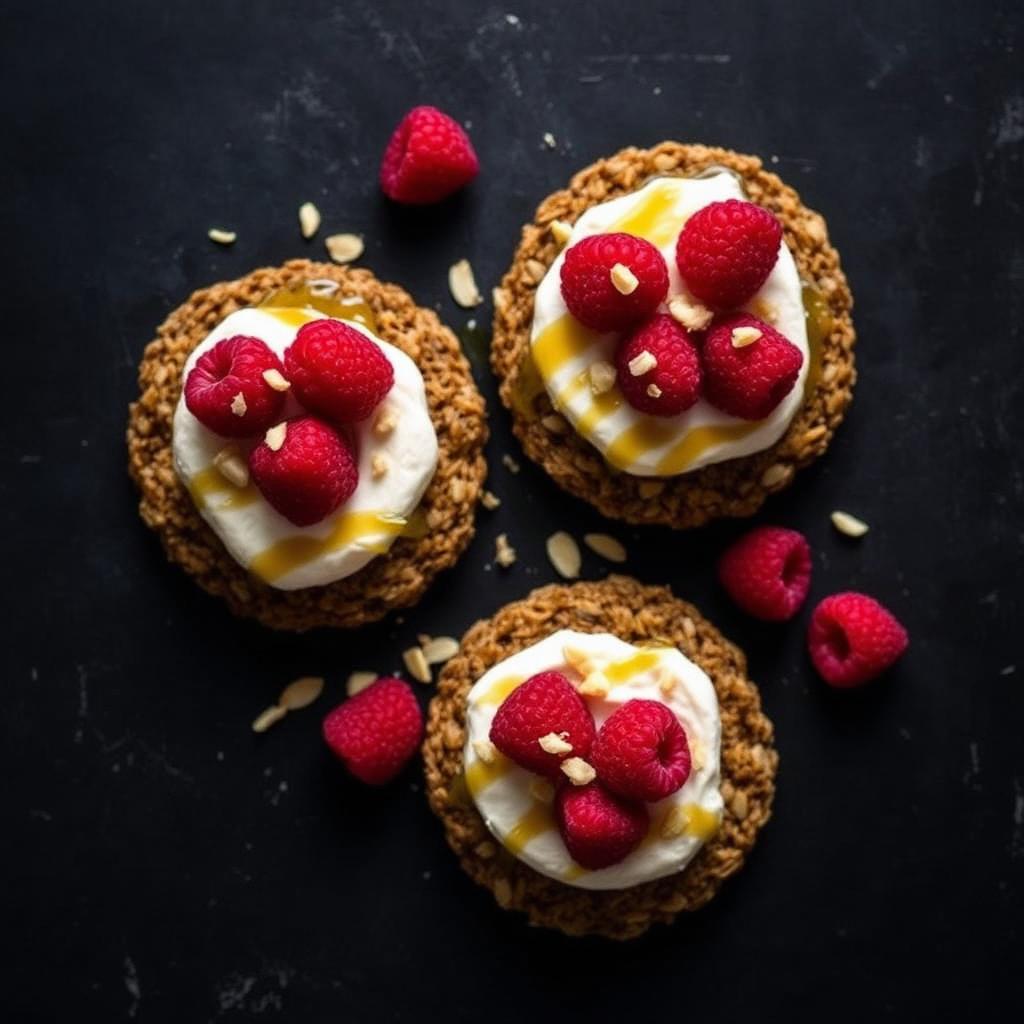 Cottage & Honey Rice Cakes