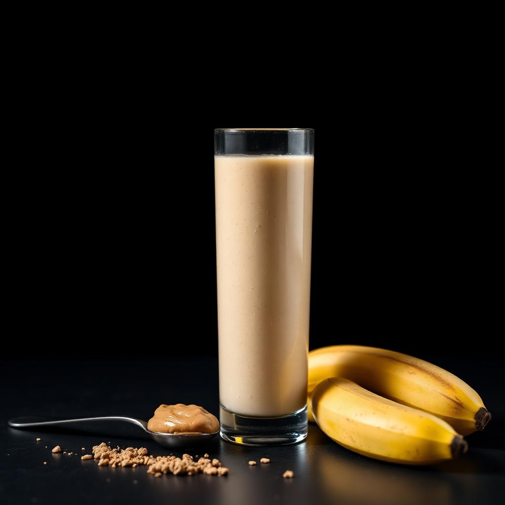 Peanut Butter Banana Protein Shake